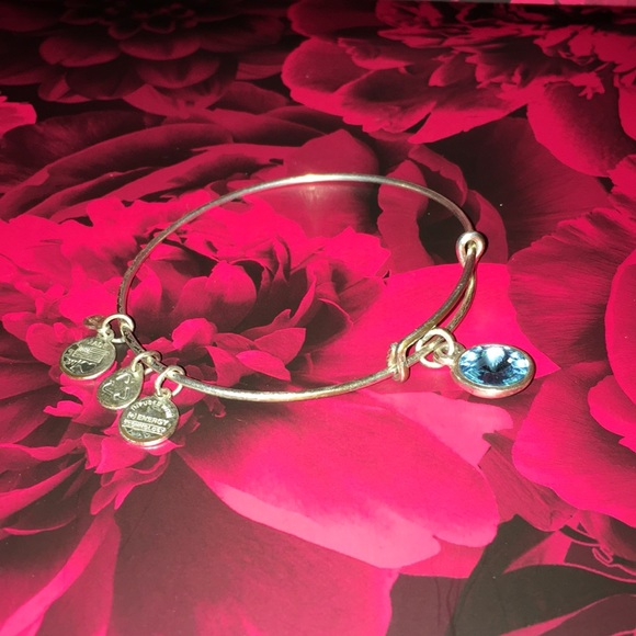 Alex and Ani Jewelry - Alex and Ani March Birthstone, silver finish